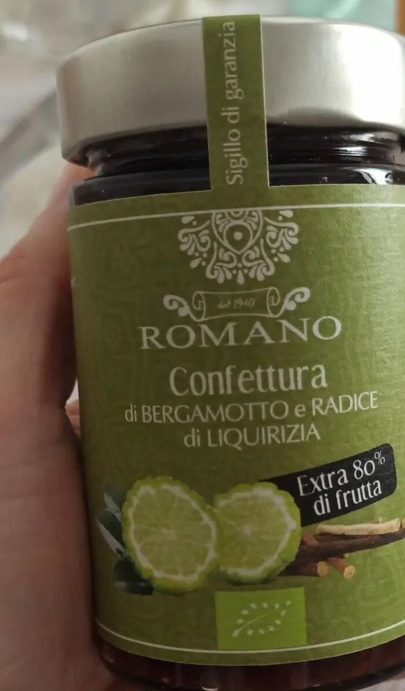 Confettura di bergamotto e radice di liquirizia