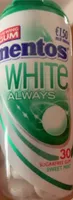 Mentos gum white always