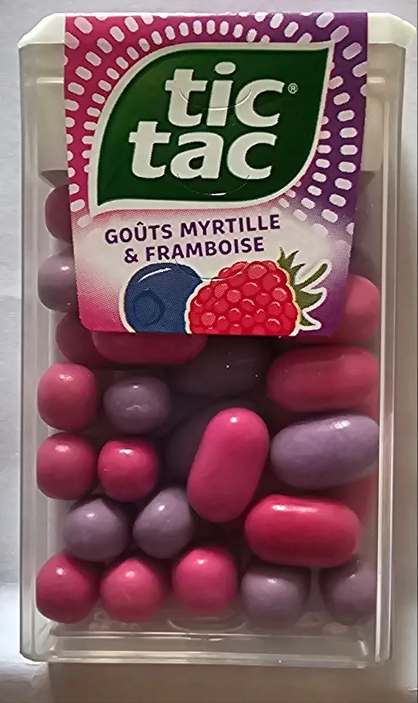 Goûts myrtille & framboise