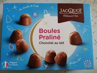 Boules pralinés - Chocolat au lait
