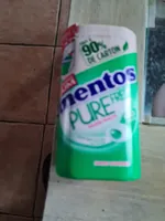 Chewing gum mentos pure fresh