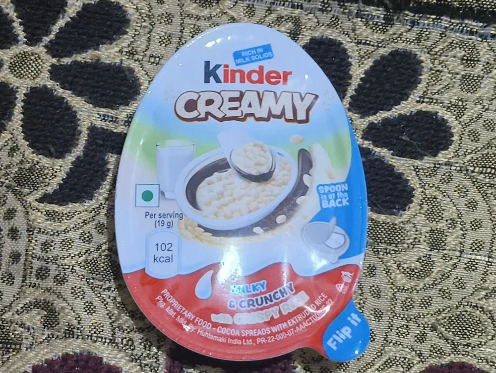 Kinder Creamy Milky & Crunchy