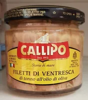 Filetti di ventresca di tonno all'olio di oliva