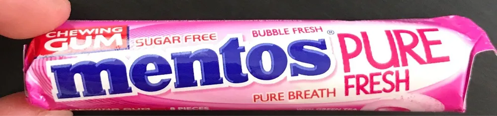 Mentos Gum Rol Pure Fresh Bubble Fresh