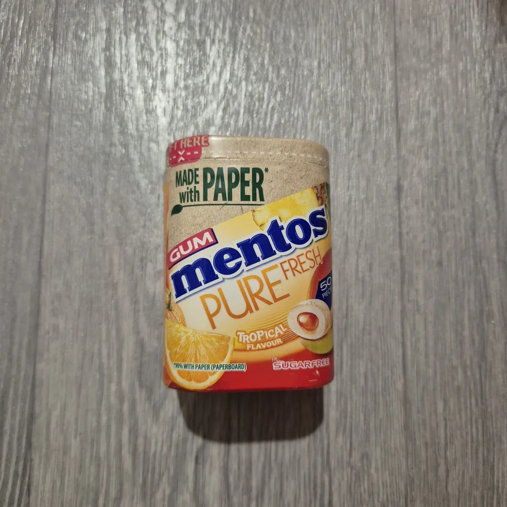 Mentos Gum Tropical Flavour