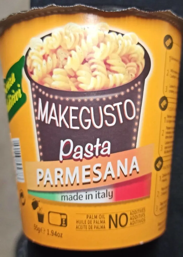 Pasta parmesana