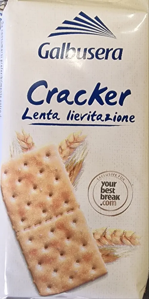 Cracker lenta lievitazione