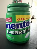 Chewing-gum spearmint