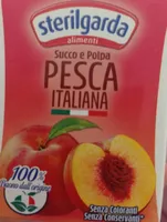 Succo e polpa pesca
