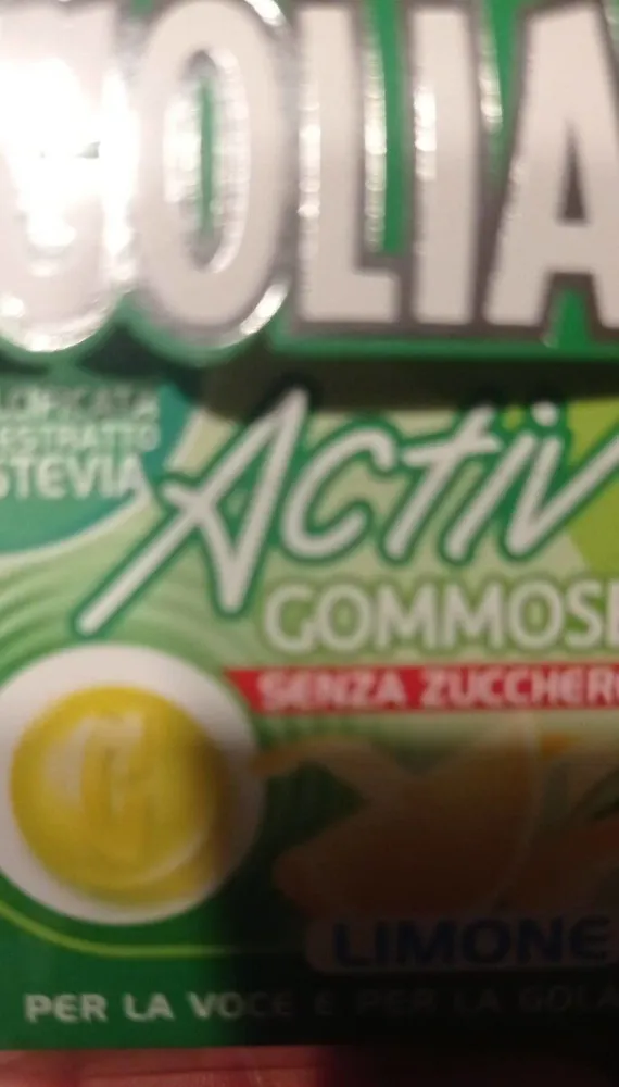 Golia Active gommose senza zucchero