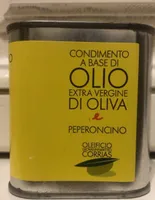 Condimento a base di olio extra vergine di oliva e peperoncino