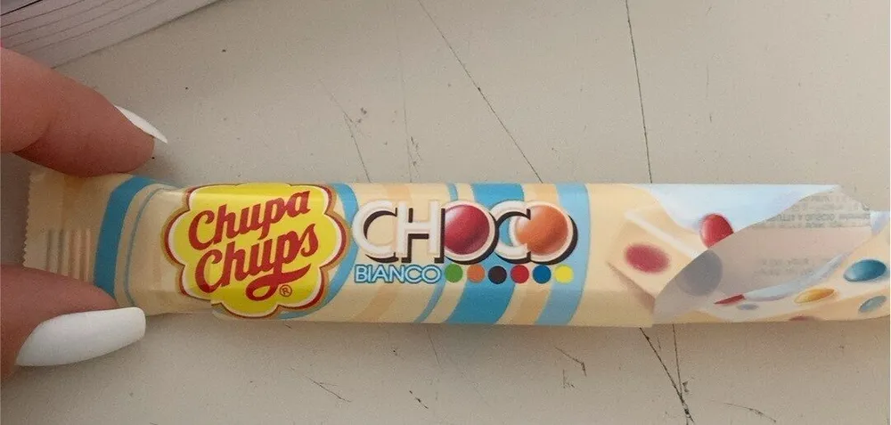 chupa chups choco bianco