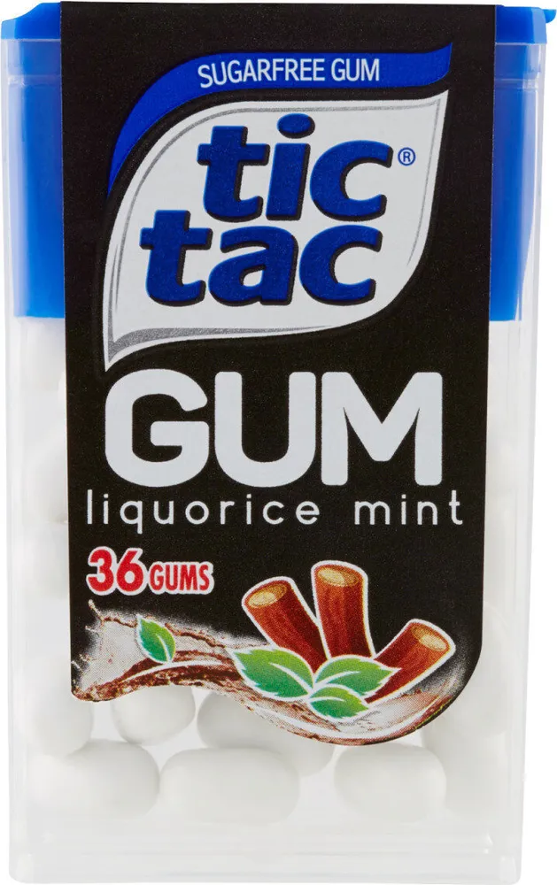 Tic Tac Gum Liquorice mint