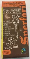 Cioccolato fondente 60% con Scorze d'Arancia