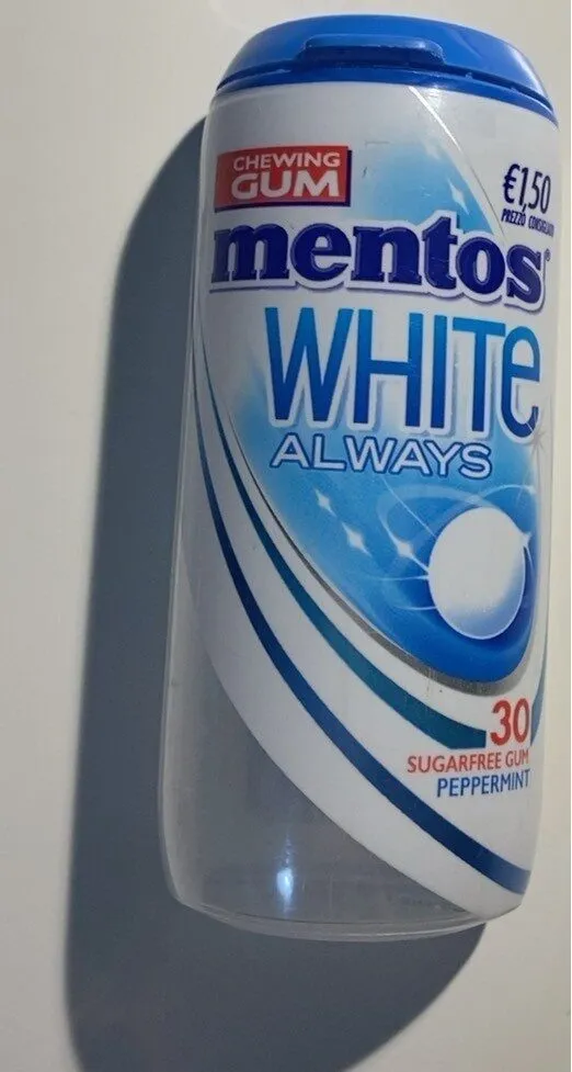 mentos white always