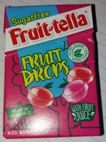 Fruit-tella Sugarfree Red Berry Mix Fruit Drops