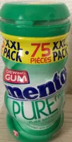 Chewing gum mentos pure fresh