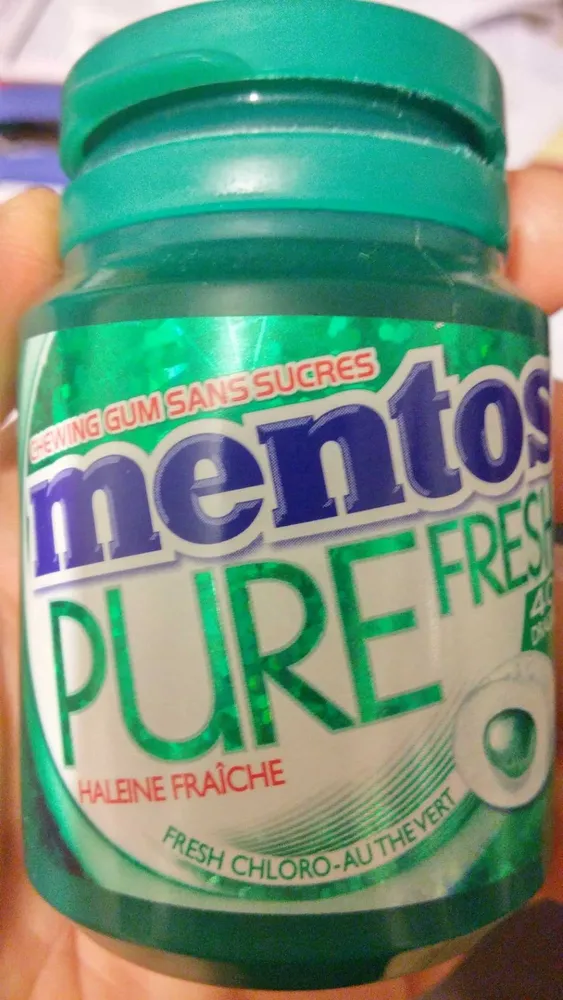 Pure Fresh - Chewing-gum sans sucres