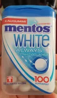 White Kaugummi zuckerfrei Peppermint