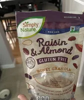 Raisin & almond honey granola