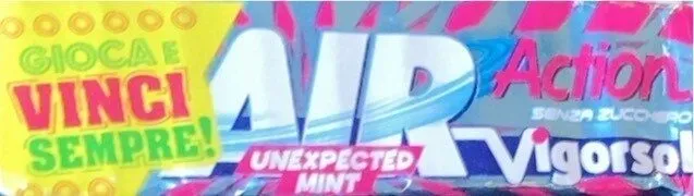 Air action senza zucchero unexpected mint