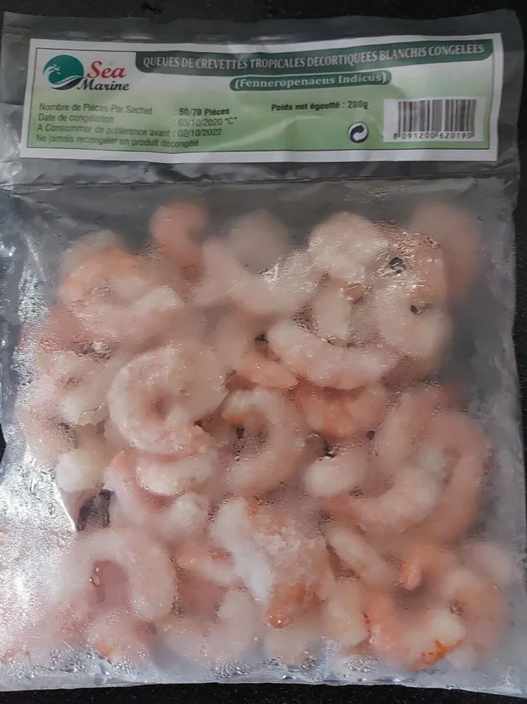 Sea Marine (queues de crevettes tropicalees)