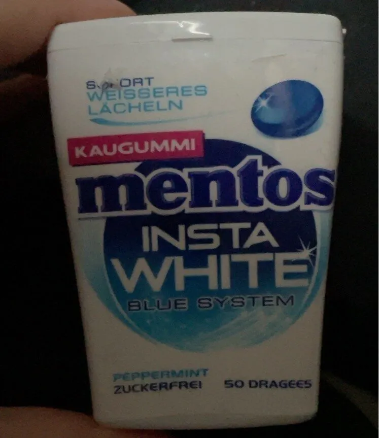 Mentos Insta White