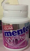 Chewing gum mentos