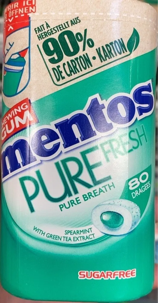 Mentos pure fresh
