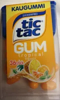Tic tac gum tropical