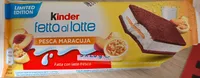 Fetta al latte Pesca e Maracuja