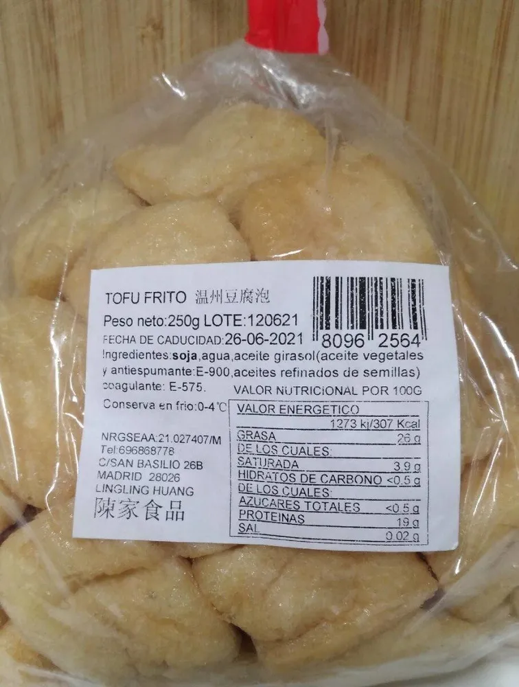 Tofu frito