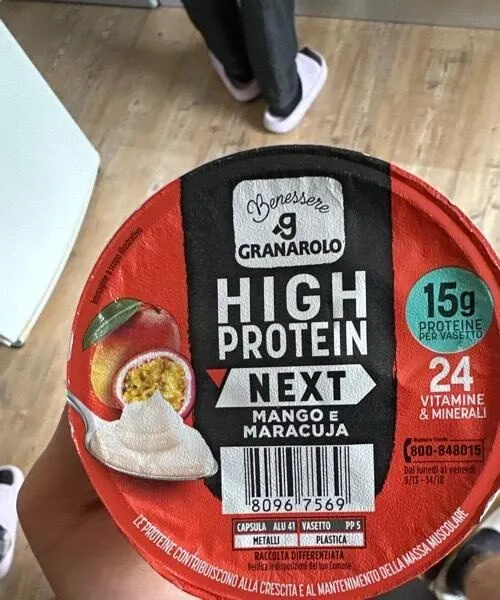 High protein next mango e maracuja
