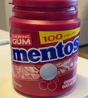 Mentos chewing-gum goût de cerise