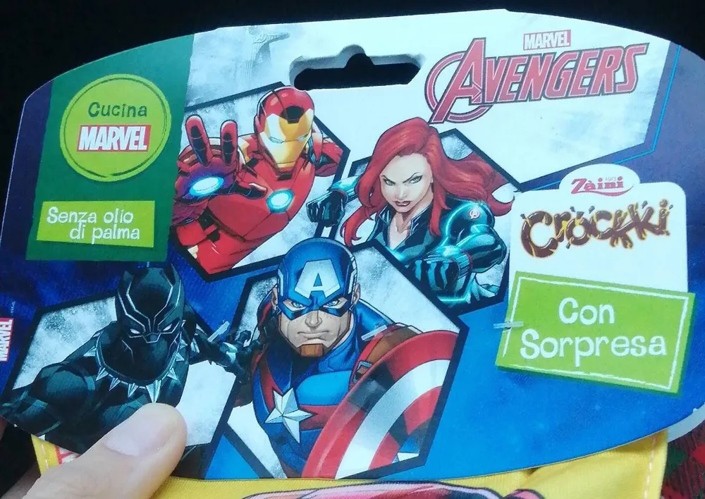 Calza befana avengers