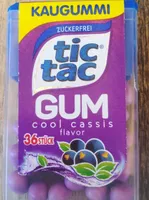 Tic Tac Gum Cool Cassis