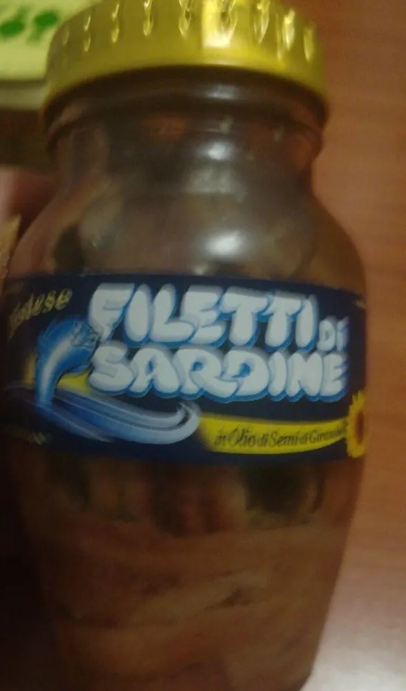 Filetti di sardine in olio di girasole