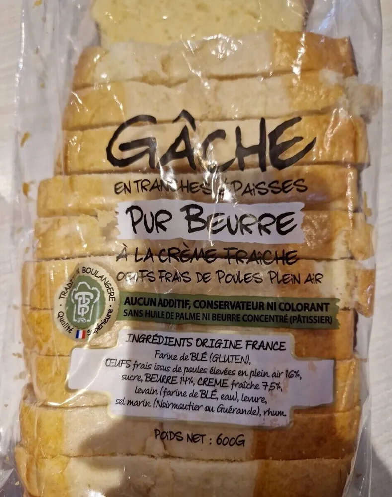 Gâche pur beurre