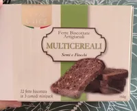 Fette biscottate artigianali multicereali