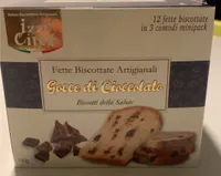 Fette Biscottate con gocce di cioccolato