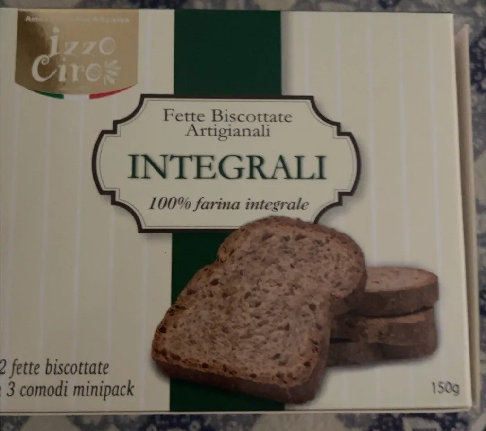 Fette biscottate Integrali