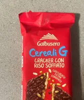 Crakers con riso soffiato