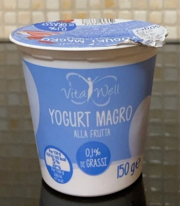 Yogurt magro alla fragola