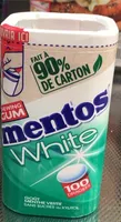 Mentos White goût menthe verte