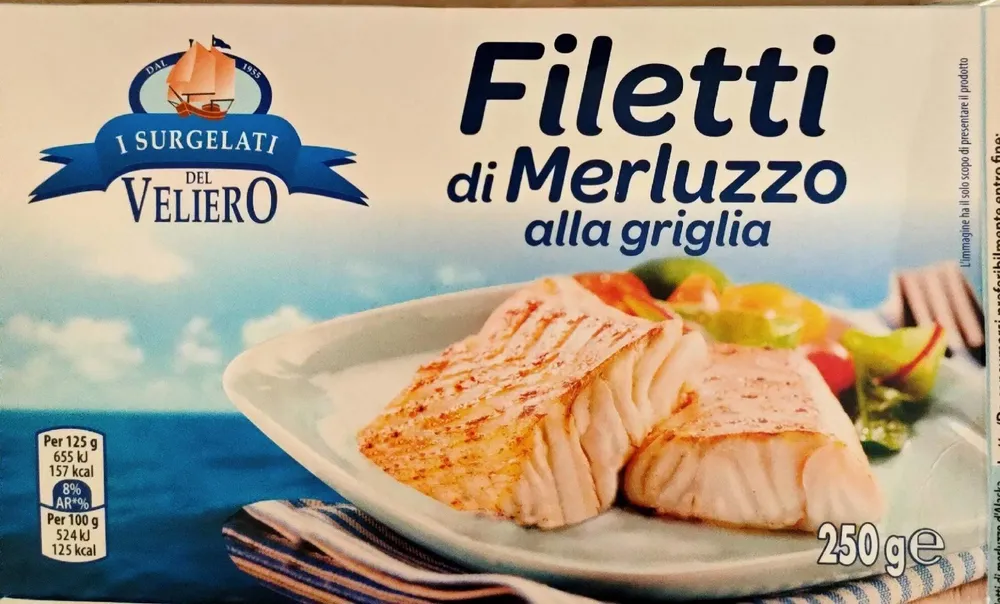 filetti di merluzzo alla griglia