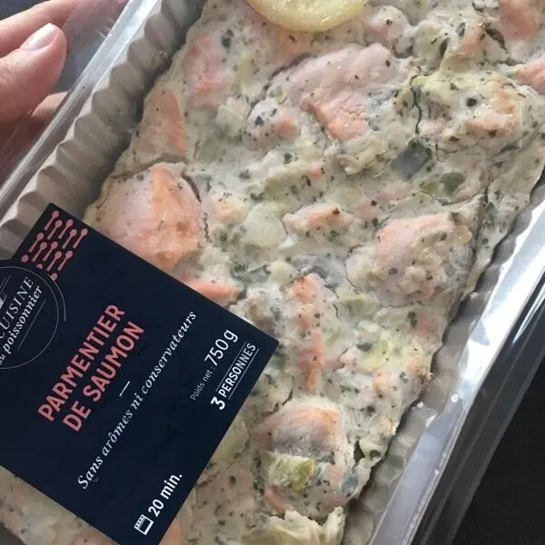 Parmentier de saumon
