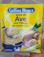 Sopa de ave con fideos