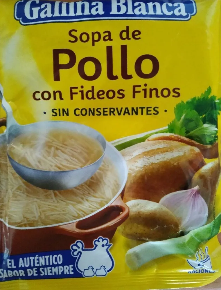 Sopa de pollo