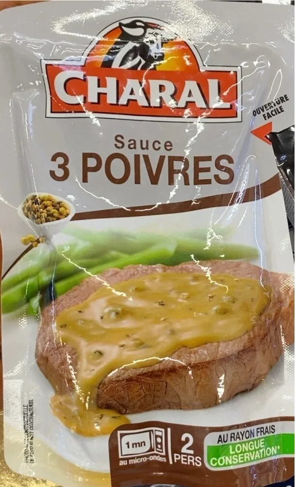 Sauce 3 poivres