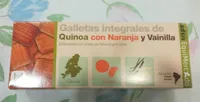 Galletas integrales de quinoa con naranja y vainilla